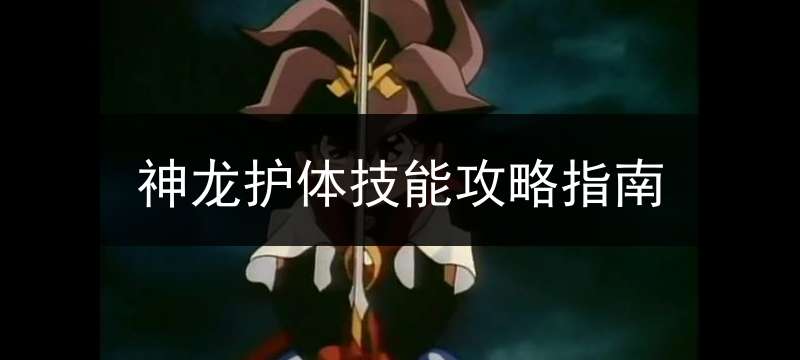神龙护体技能攻略指南
